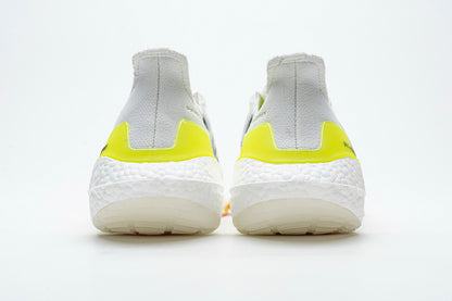 Zapatillas Adidas Ultra Boost 2021 White Yellow Black