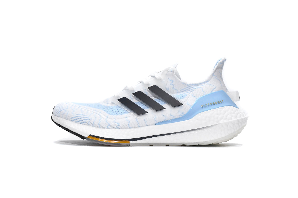 Zapatillas Adidas Ultra Boost 2021 White ice blue